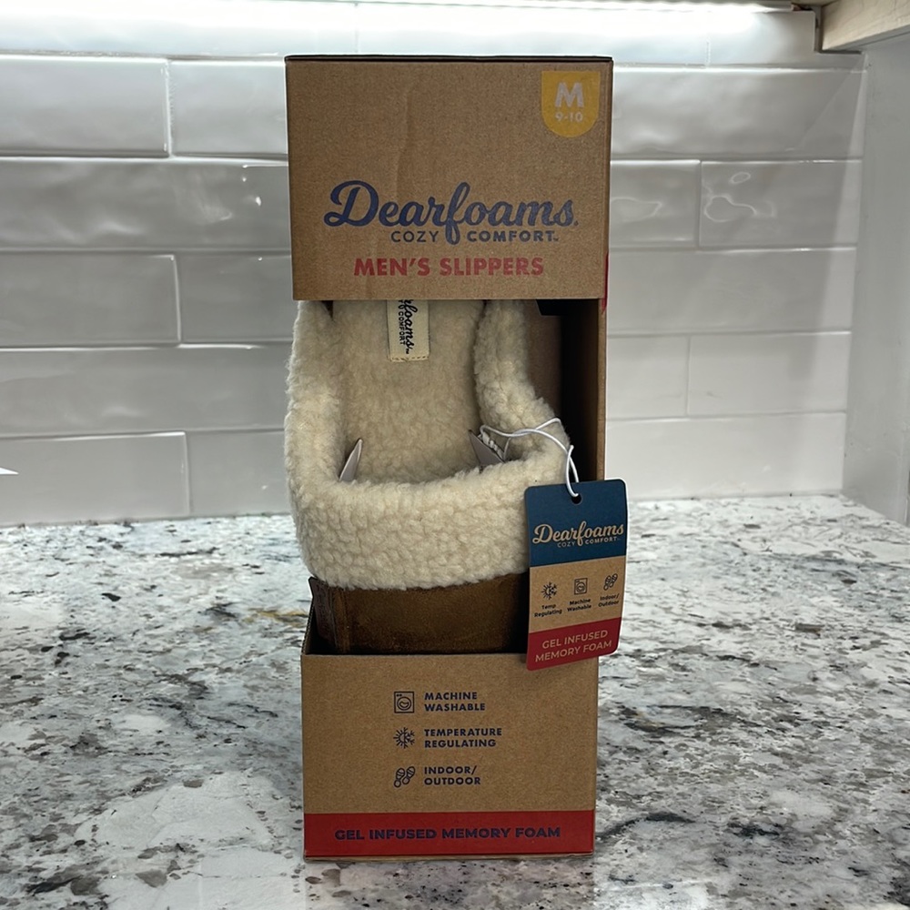 Slippers Dearfoams Cozy Comfort Men’s Slippers